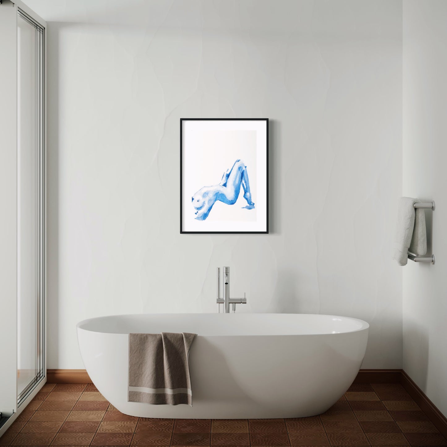 Blue Series: Lying Woman