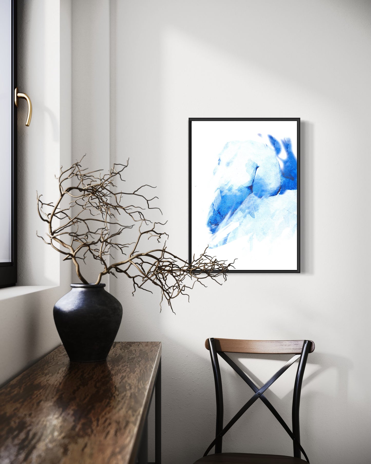 Blue Series: Perched Bottom
