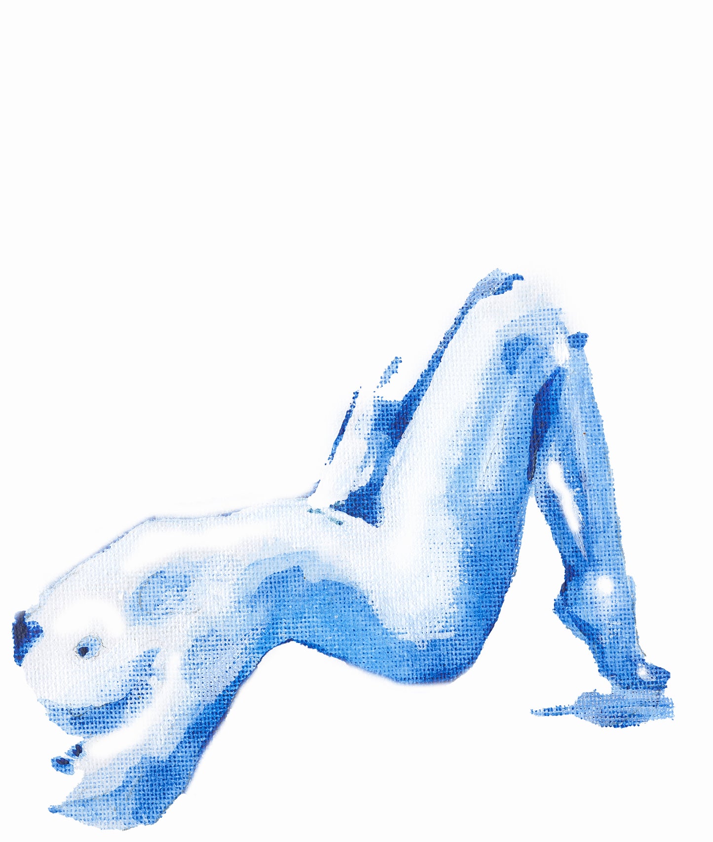 Blue Series: Lying Woman